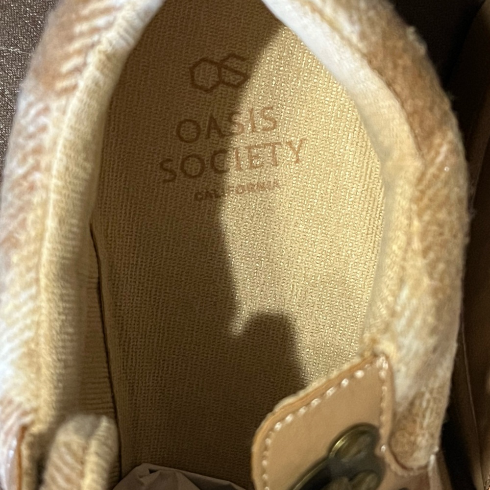 Oasis Society•Plaid Wedge Sneaker - Picture 6 of 12